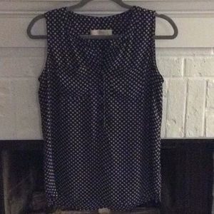 Navy blouse